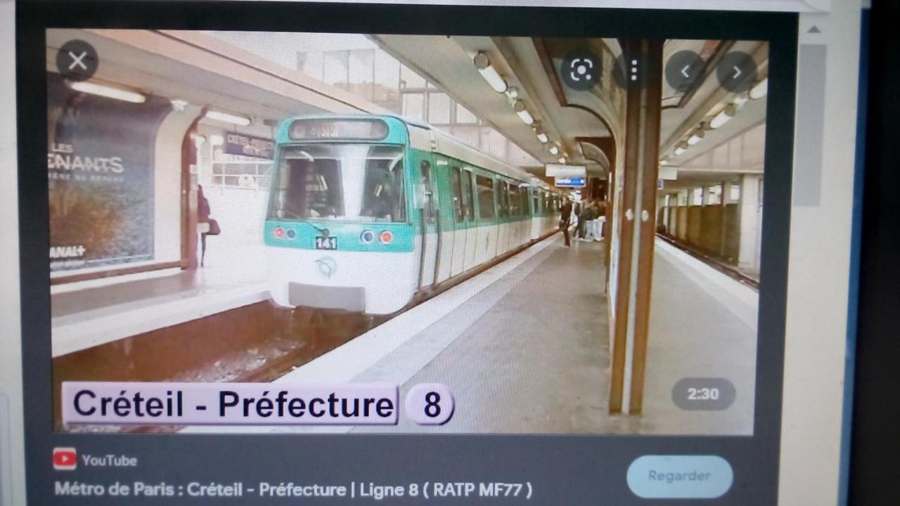 Vue Exceptionnelle Sur Le Lac Creteil Bagian luar foto