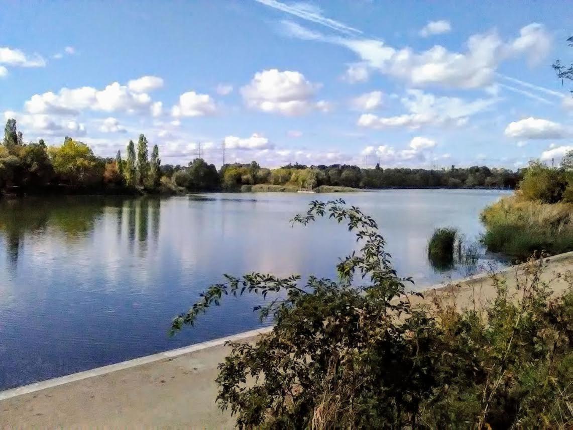 Vue Exceptionnelle Sur Le Lac Creteil Bagian luar foto