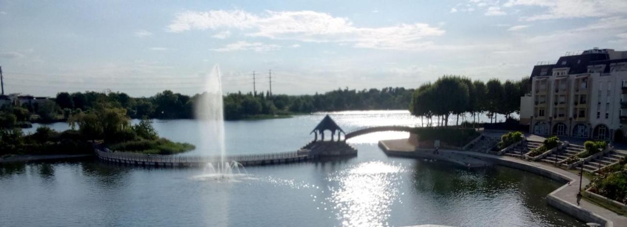 Vue Exceptionnelle Sur Le Lac Creteil Bagian luar foto